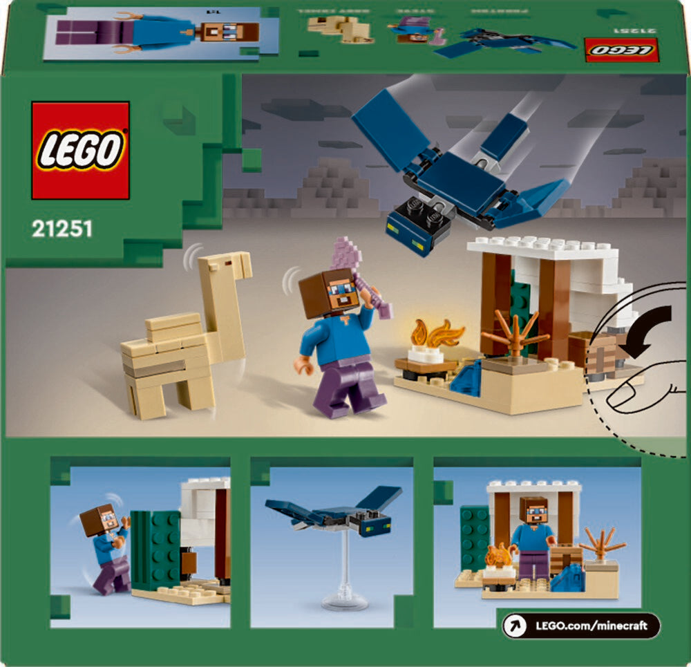 21251 LEGO Minecraft Steves ørkenekspedition