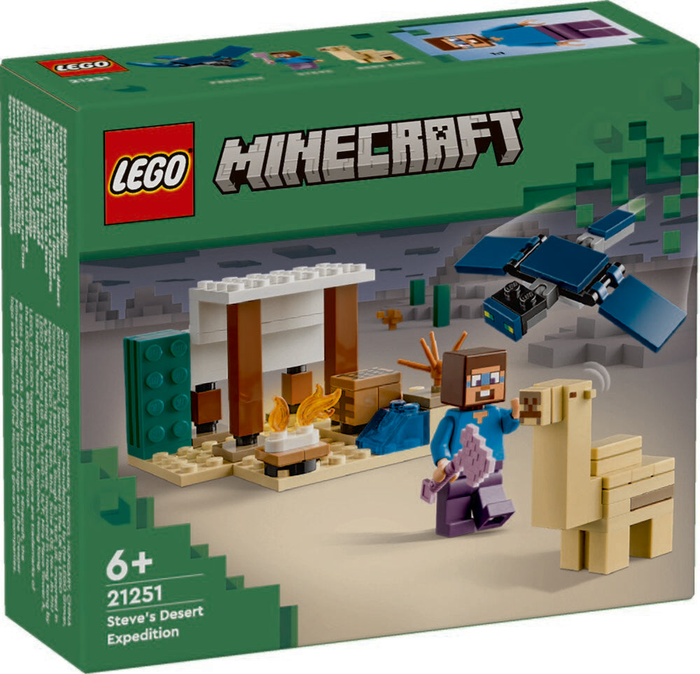 D1 21251 LEGO Minecraft Steves ørkenekspedition