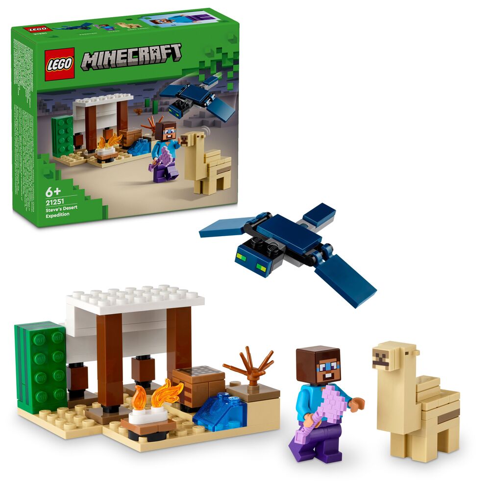D1 21251 LEGO Minecraft Steves ørkenekspedition