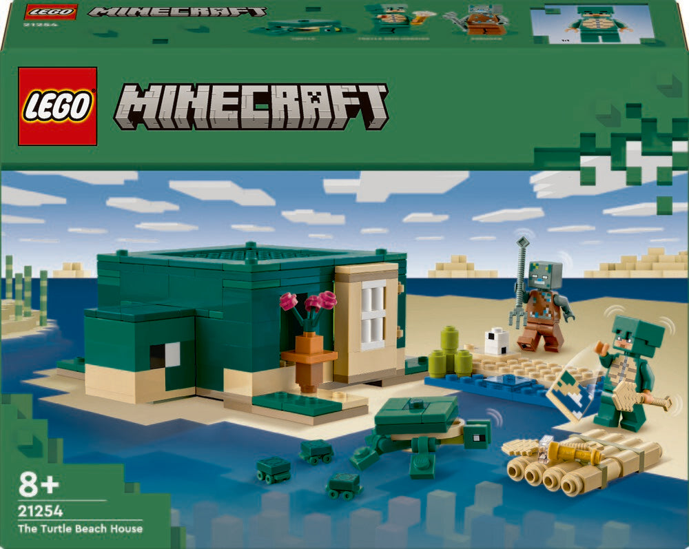 21254 LEGO Minecraft Skildpaddestrandhuset