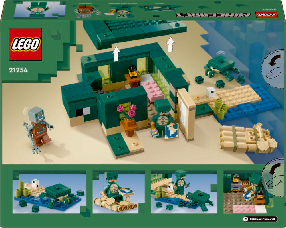 21254 LEGO Minecraft Skildpaddestrandhuset