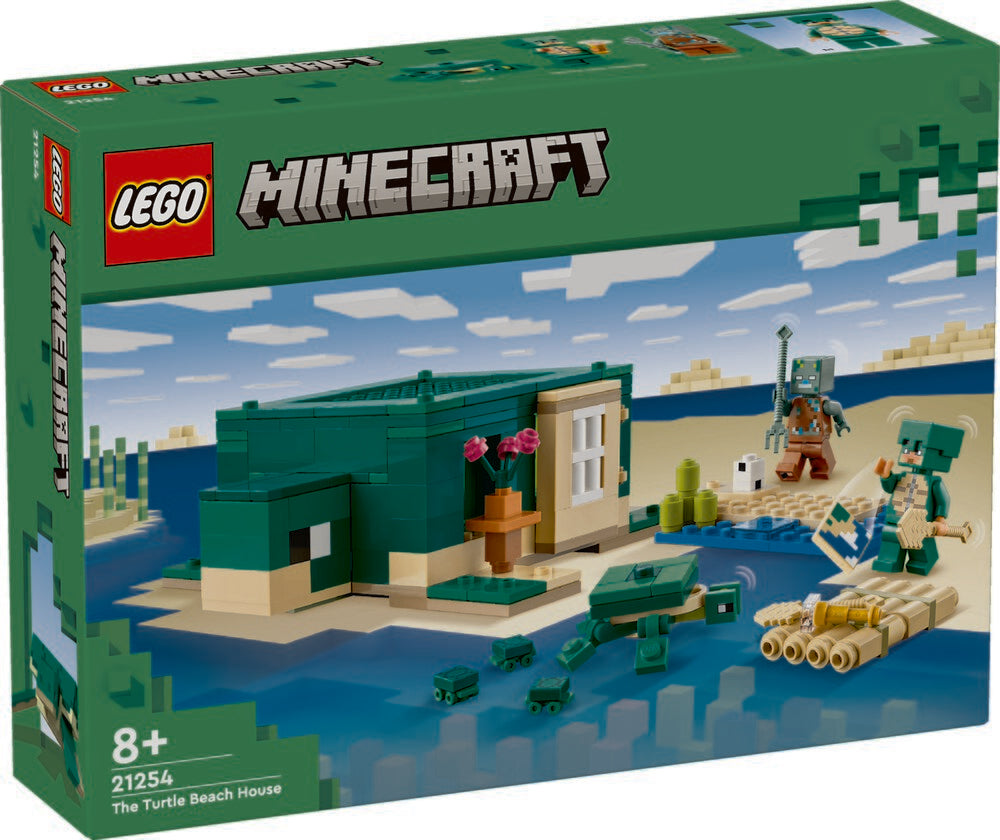 21254 LEGO Minecraft Skildpaddestrandhuset