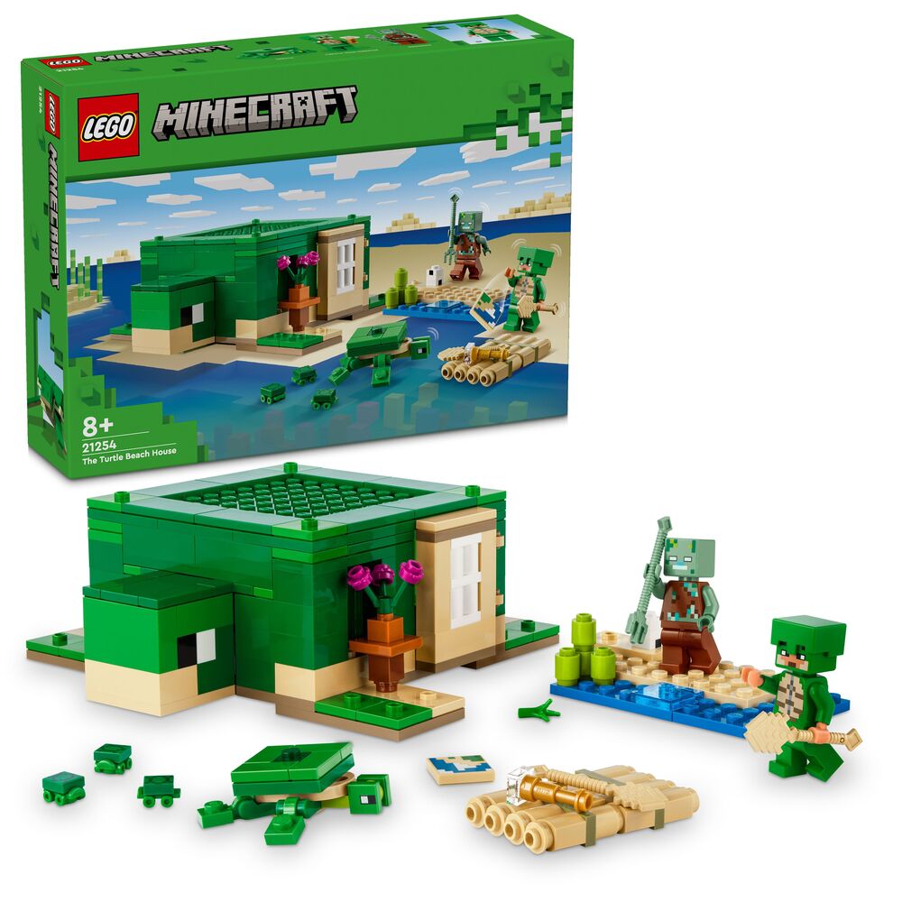 21254 LEGO Minecraft Skildpaddestrandhuset