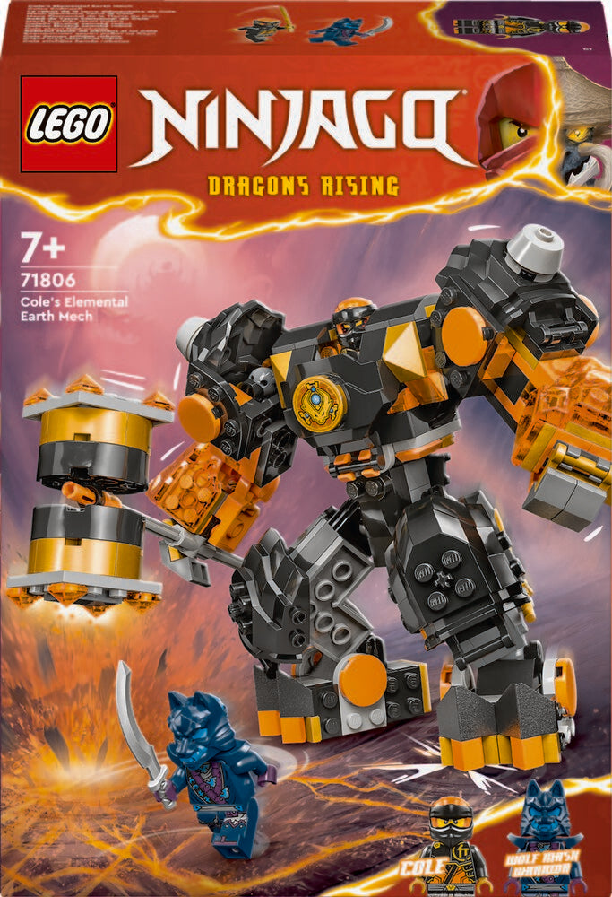 71806 LEGO Ninjago Coles jord-elementrobot
