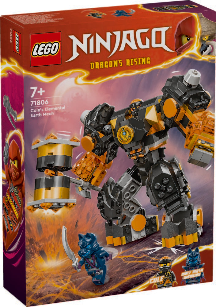 71806 LEGO Ninjago Coles jord-elementrobot