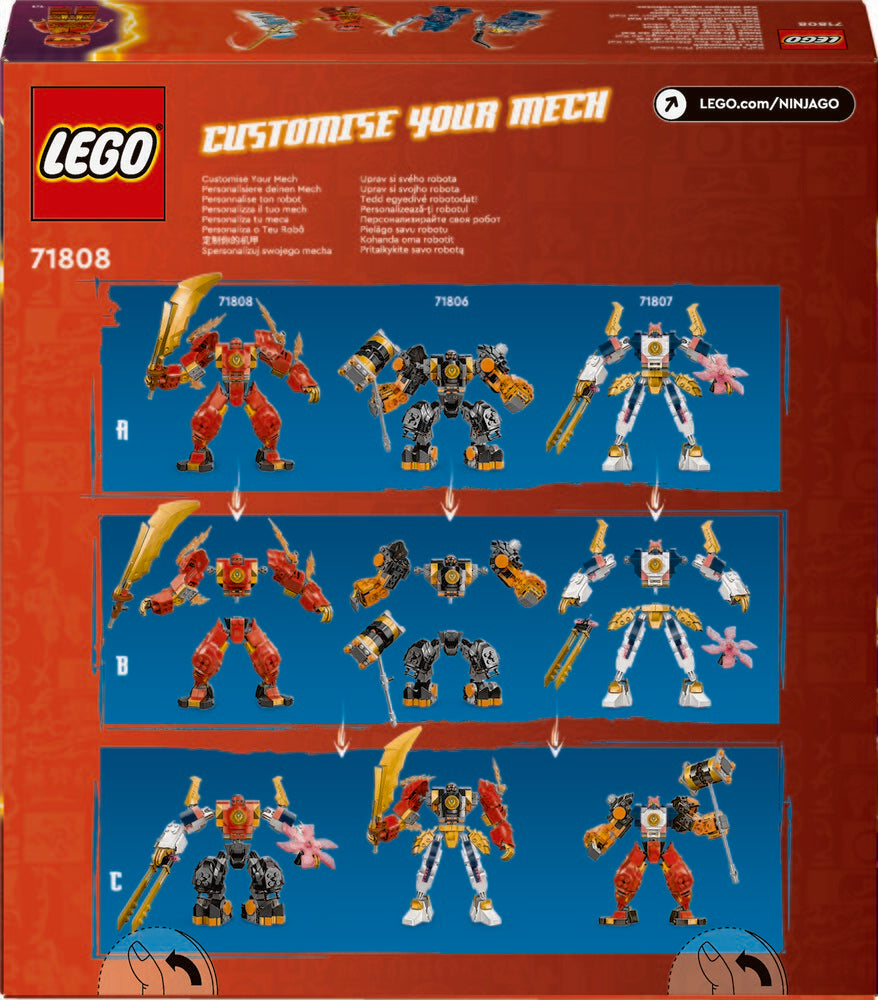 71808 LEGO Ninjago Kais ild-elementrobot