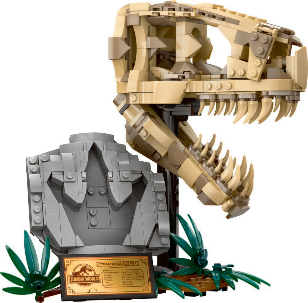 76964 LEGO Jurassic World Dinosaurfossiler: T. Rex-Kranium