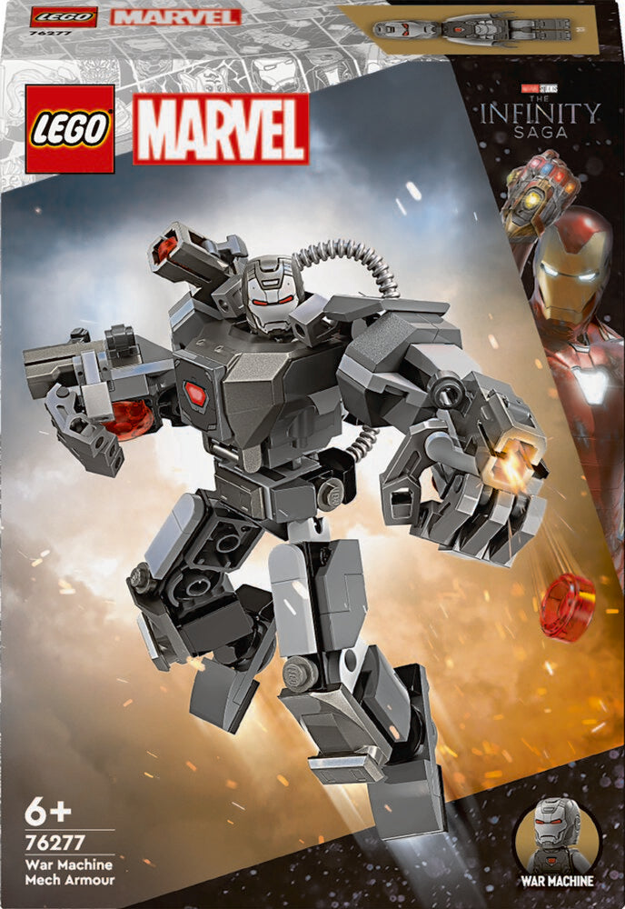 76277 LEGO Super Heroes Marvel War Machine-kamprobot