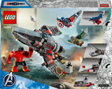 76292 LEGO Super Heroes Marvel Captain America mod Red Hulk