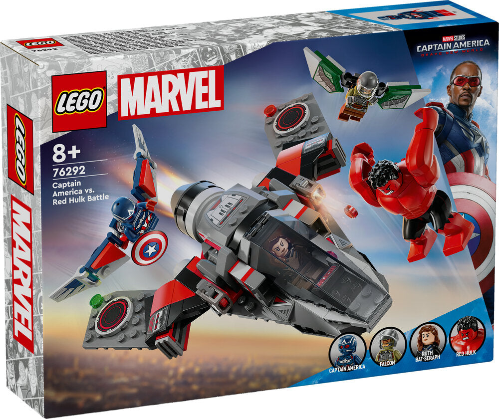 76292 LEGO Super Heroes Marvel Captain America mod Red Hulk