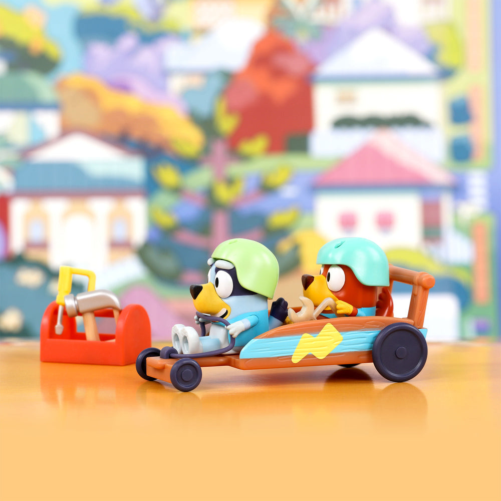 Bluey go-cart