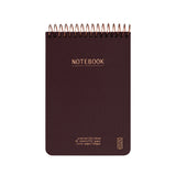 Notesbog KOZO A6 Coffee Linjeret