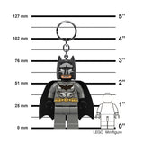 LEGO DC LED Batman nøglering grå