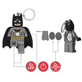 LEGO DC LED Batman nøglering grå