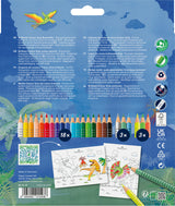 Farveblyanter Faber-Castell 18+6