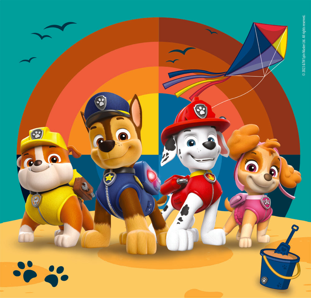 Puslespil Paw Patrol 3x48 brikker