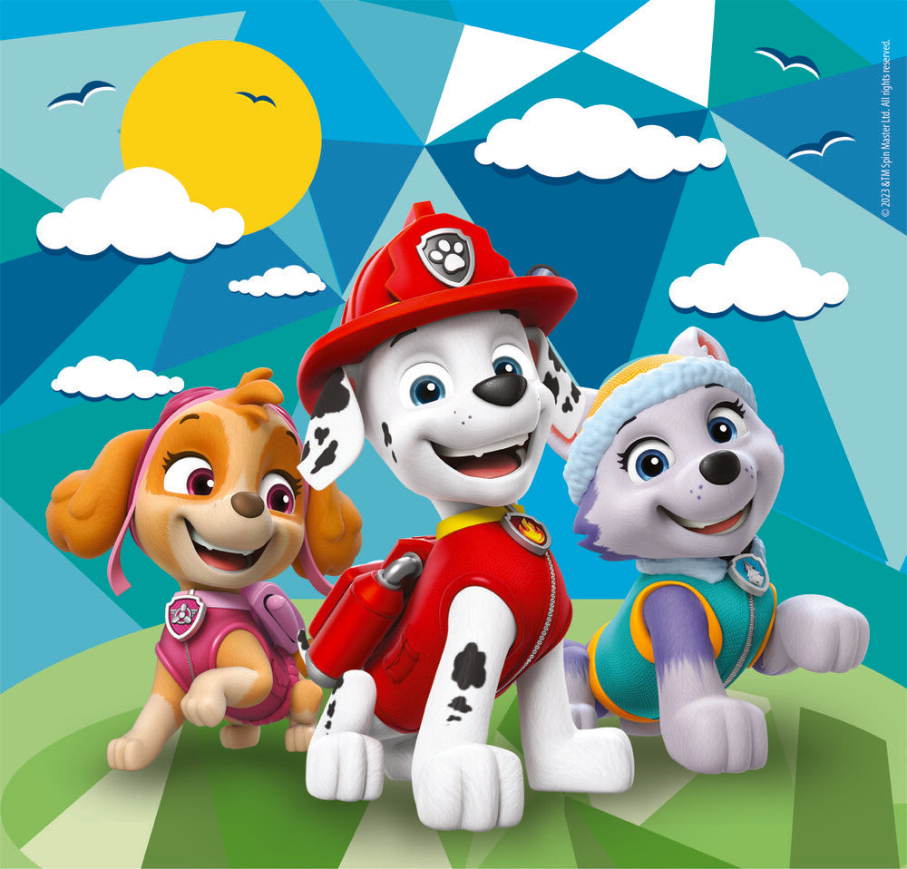 Puslespil Paw Patrol 3x48 brikker