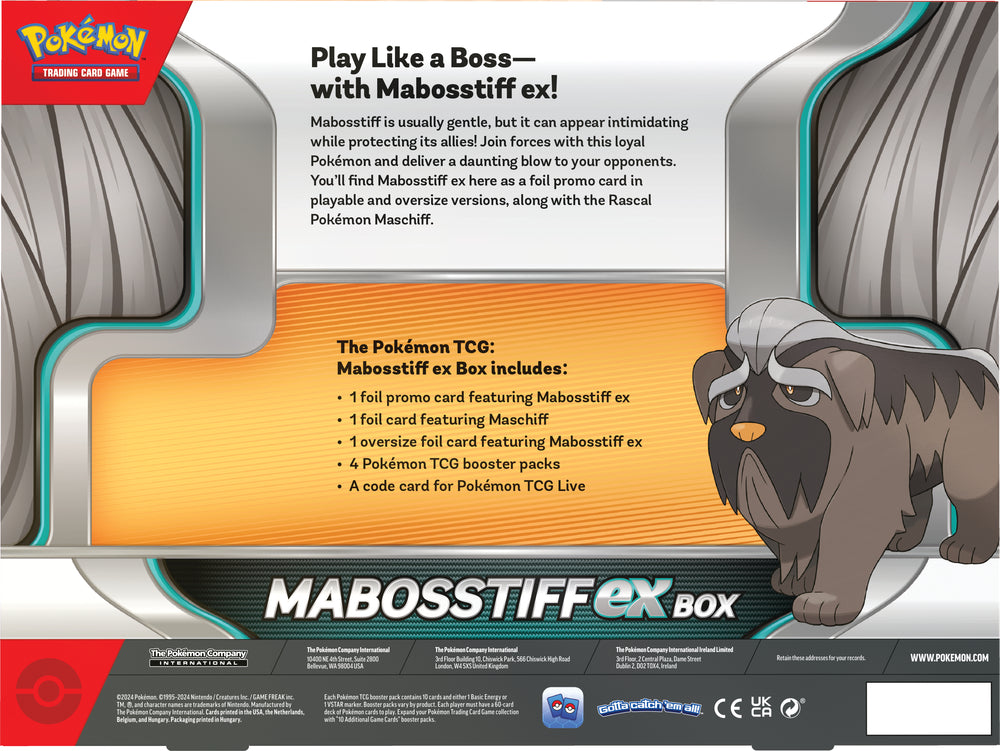 Pokémon Box EX Mabosstiff