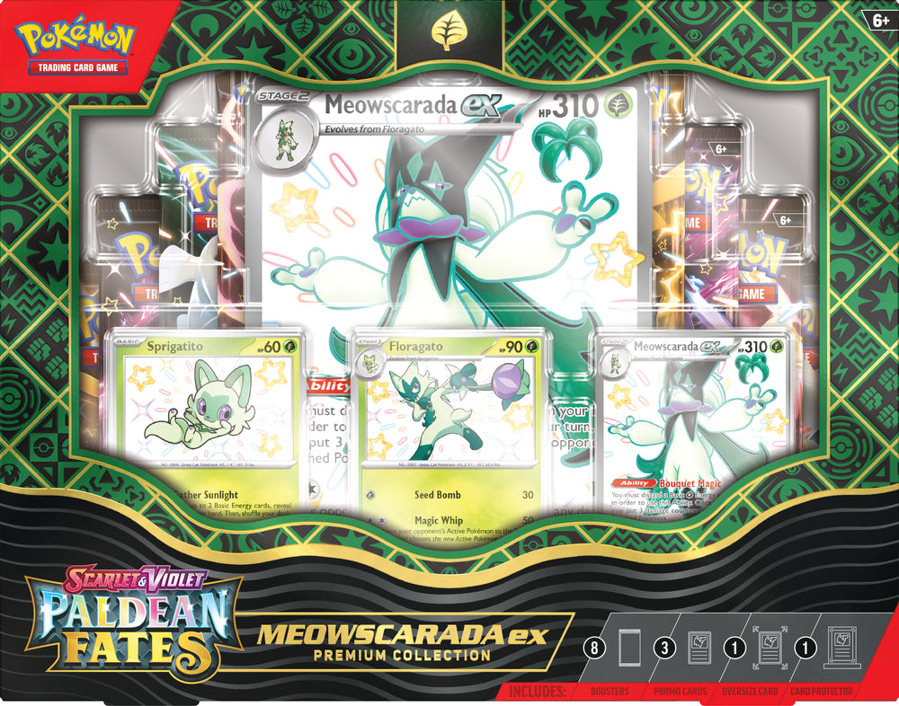 Pokémon Paldea Fates Box Premium SV4.5 asst