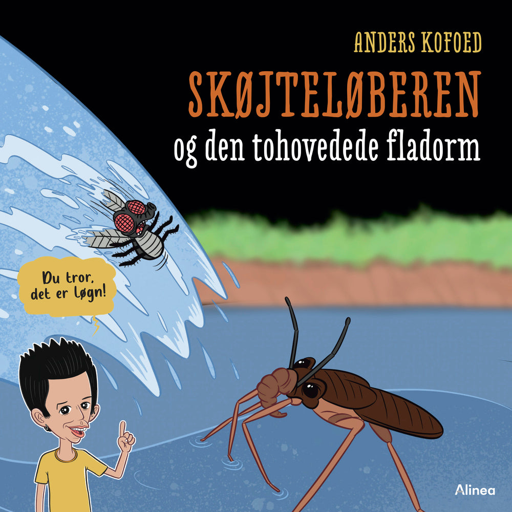 Du tror, det er løgn! Skøjteløberen og den tohovedet fladorm, Blå læseklub