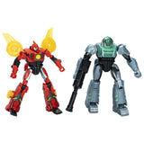 Transformers EarthSpark Cyber-Combiner Bumblebee & Robby Mal
