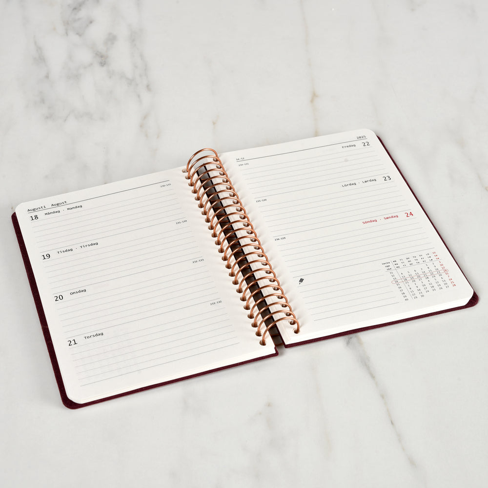 KOZO Kalender 2025 A6 Ugeopslag