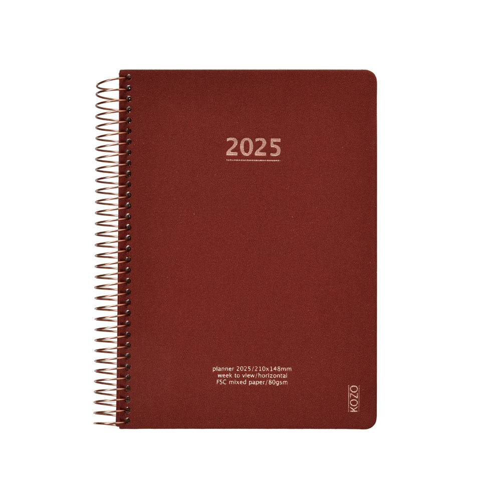 KOZO Kalender 2025 A5 Ugeopslag