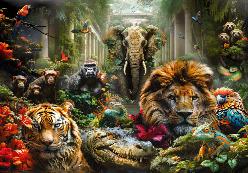 Mystic Jungle 1000 brikker