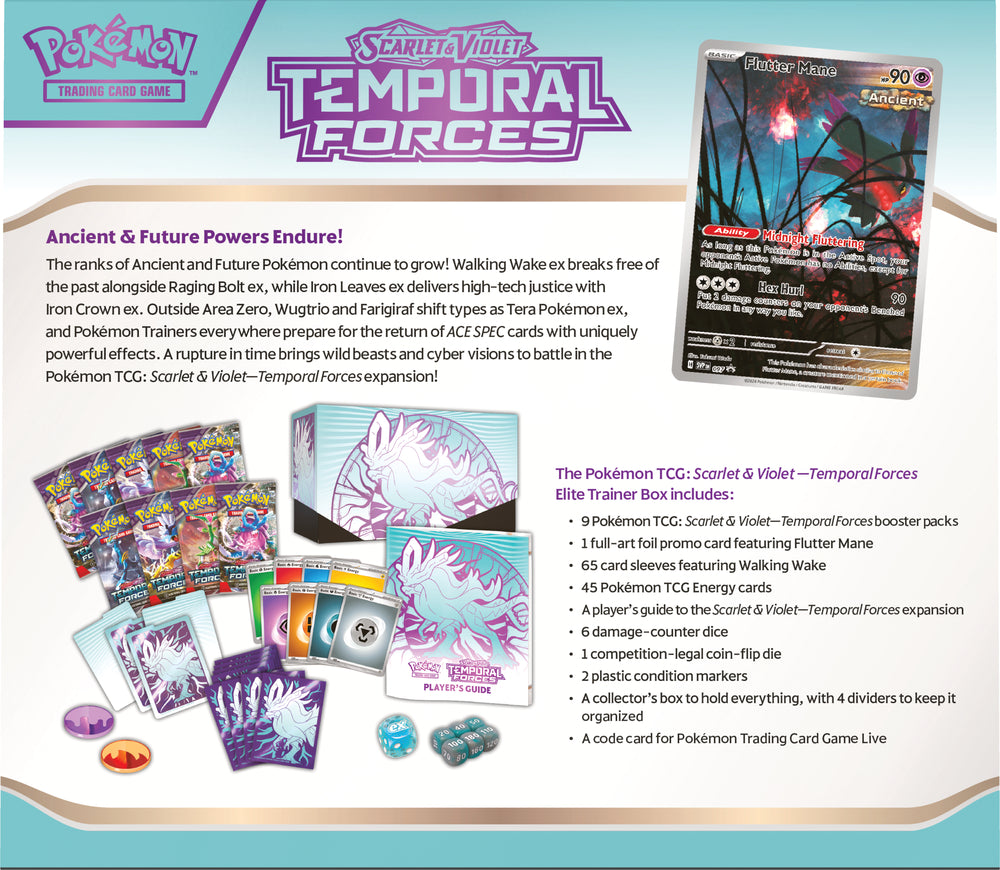 Pokémon Scarlet & Violet 5 Elite Trainer Box asst