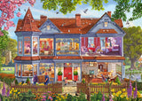 Puslespil House in Springtime 1000 brikker