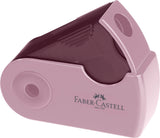 Blyantspidser Faber-Castell Sleeve Mini Sky Blue /Rosa/Sort ASST