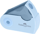 Blyantspidser Faber-Castell Sleeve Mini Sky Blue /Rosa/Sort ASST