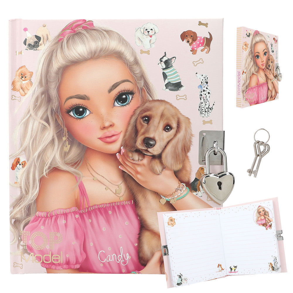 TOPModel Kitty Dagbog KITTY and DOGGY