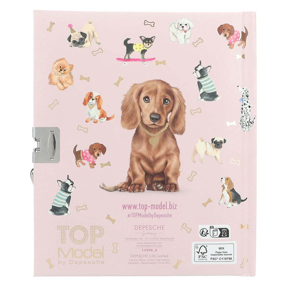 TOPModel Kitty Dagbog KITTY and DOGGY