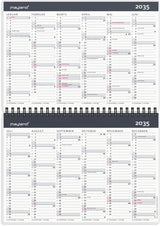 Mayland 10 årskalender 2025 A5 m/illu