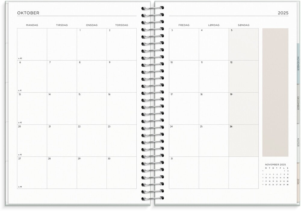 Mayland Life organizer 2025 to do uge