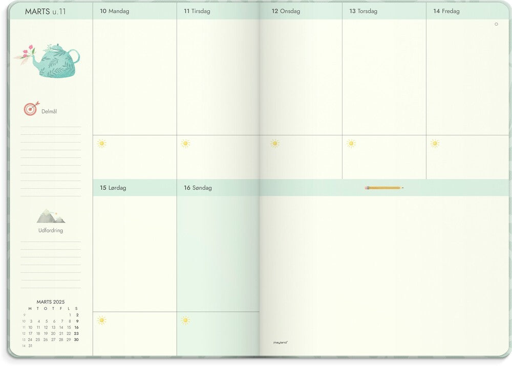Mayland Life planner 2025 dream & do