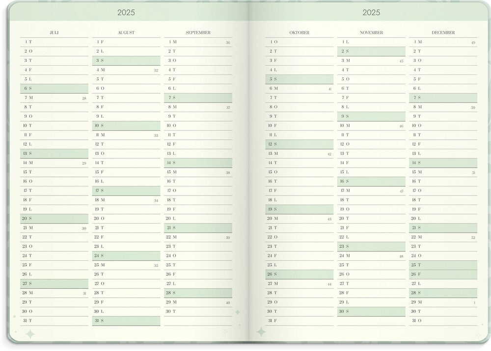 Mayland Life planner 2025 dream & do