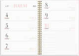 Mayland Life planner 2025 pink uge
