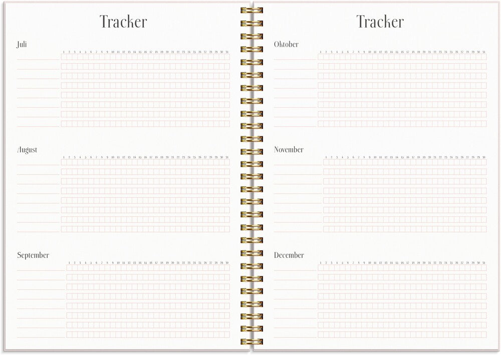 Mayland Life planner 2025 pink uge