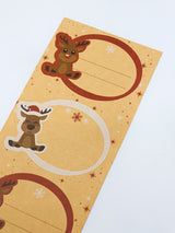 Stickers til/fra 2 ark 8 stk