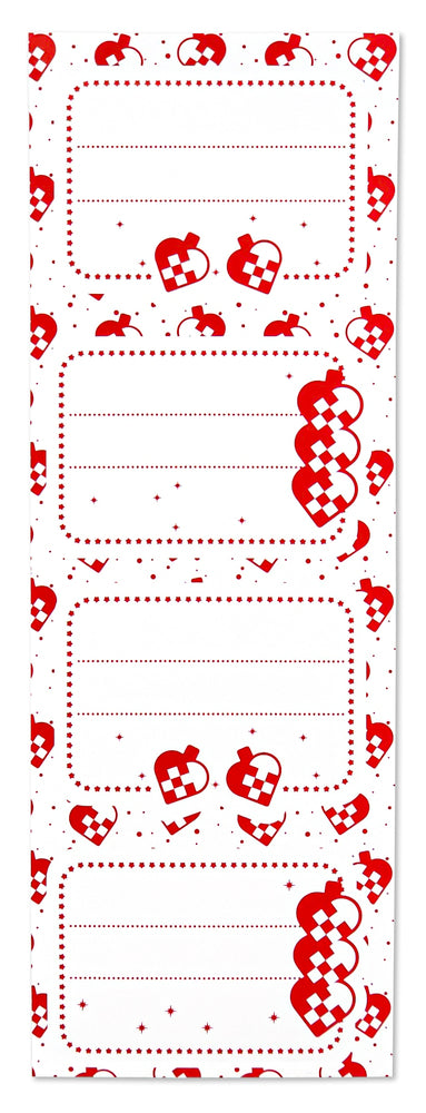 Stickers til/fra 2 ark 8 stk
