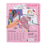 TOPModel Malebog m/paillethjerte