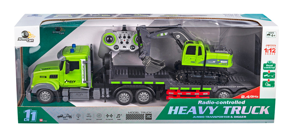 D2 RC EXCAVATOR OG TRUCK