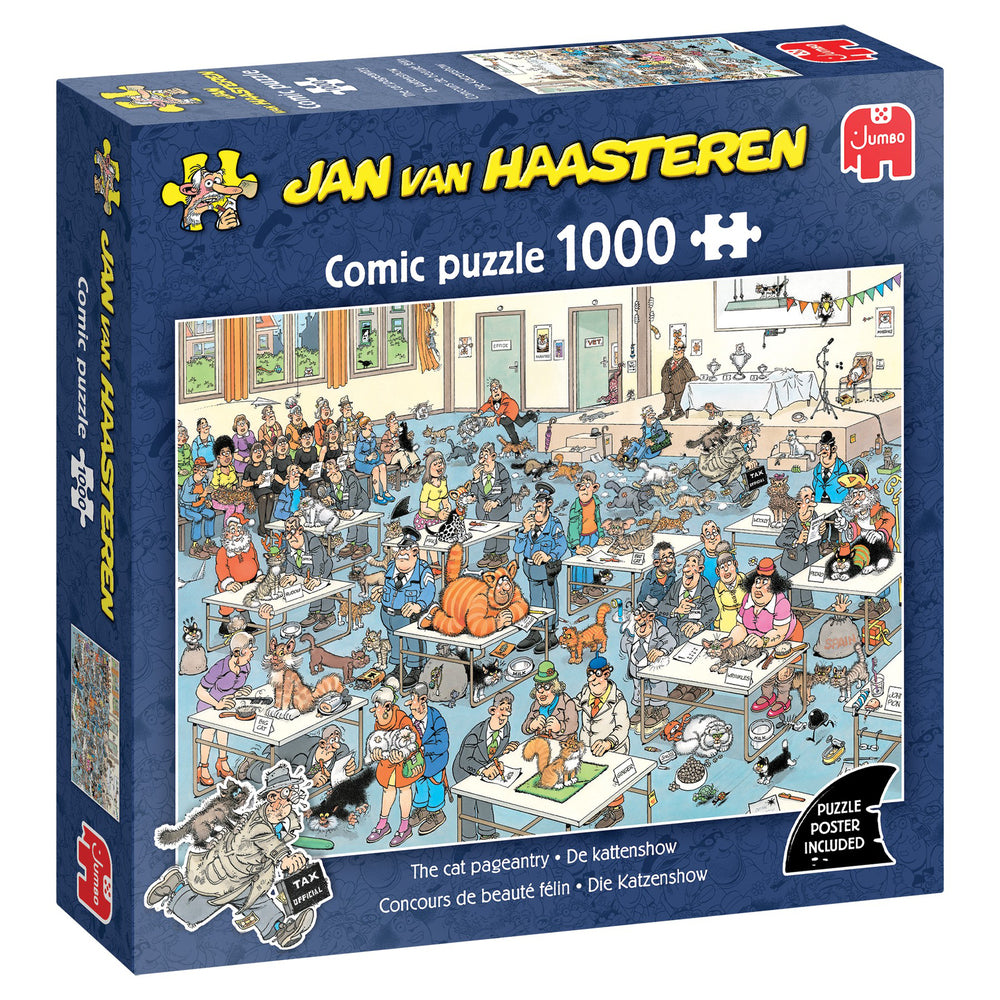JANVANHAASTEREN The Cat Pageantry 1000 brikker