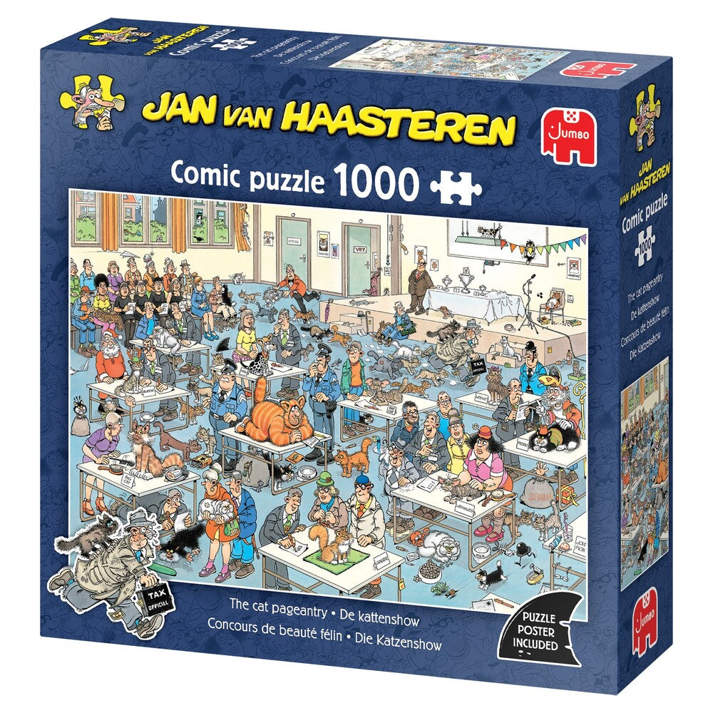 JANVANHAASTEREN The Cat Pageantry 1000 brikker