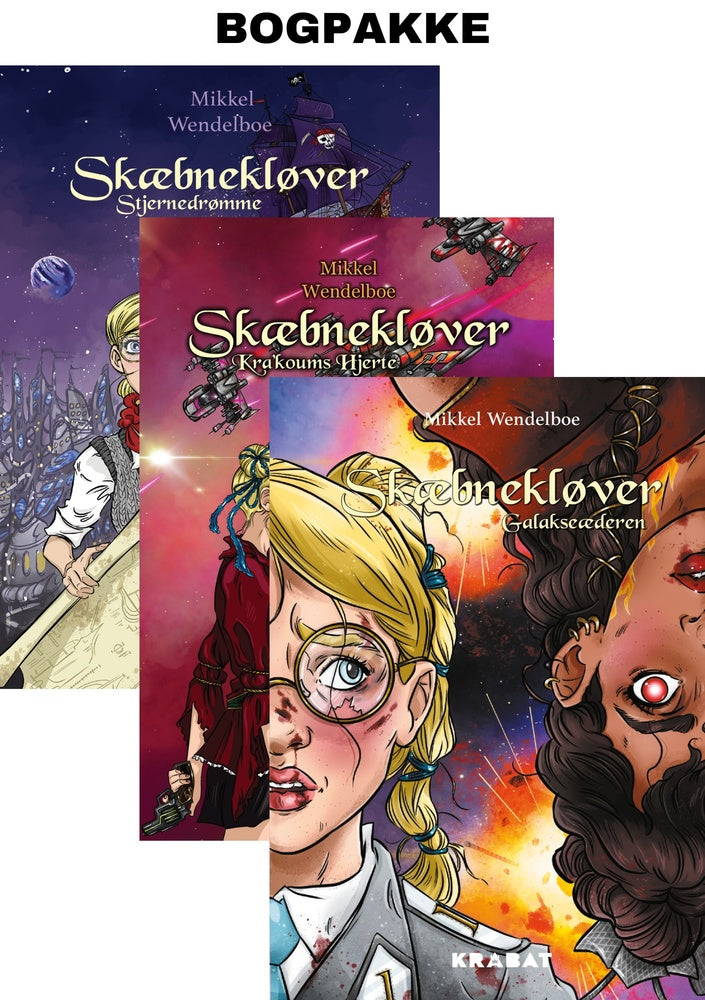 Bogpakke Skæbnekløver trilogi