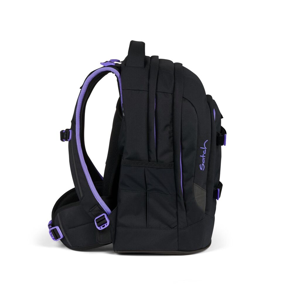 satch skoletaske purple phantom