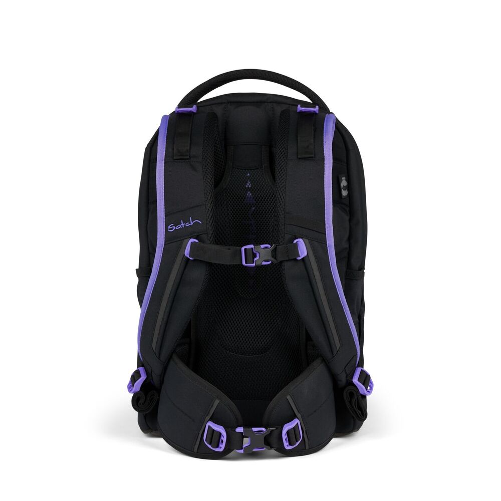 satch skoletaske purple phantom