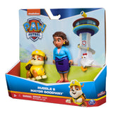 Paw Patrol Hero Pup - Mayor Goodway og Rubble